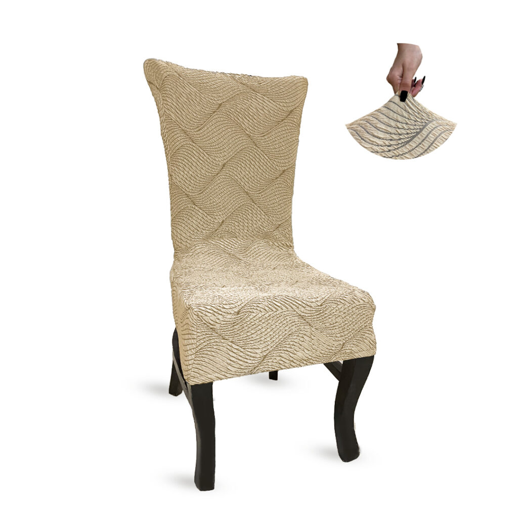 کاور صندلی با پارچه موجی
