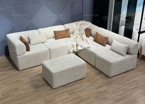 مبلمان ال (L-Shaped Sofa)